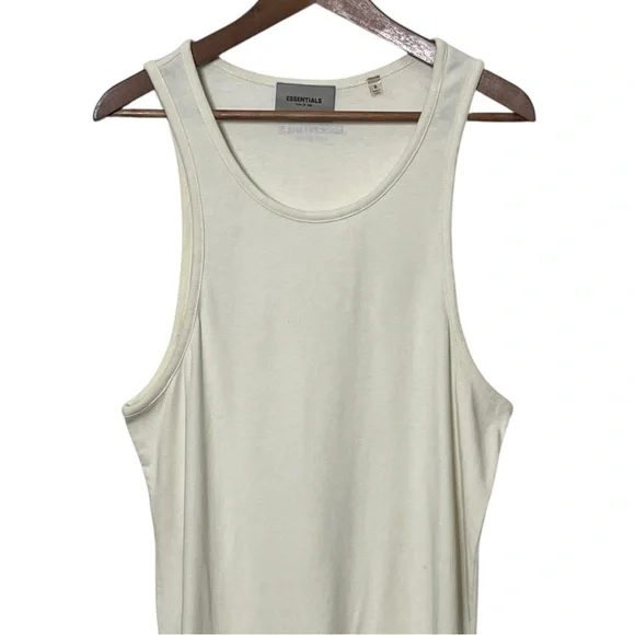 Essentials Fear of God Tank Top Men’s Small Sleeveless Logo Streetwear - Picture 4 of 10